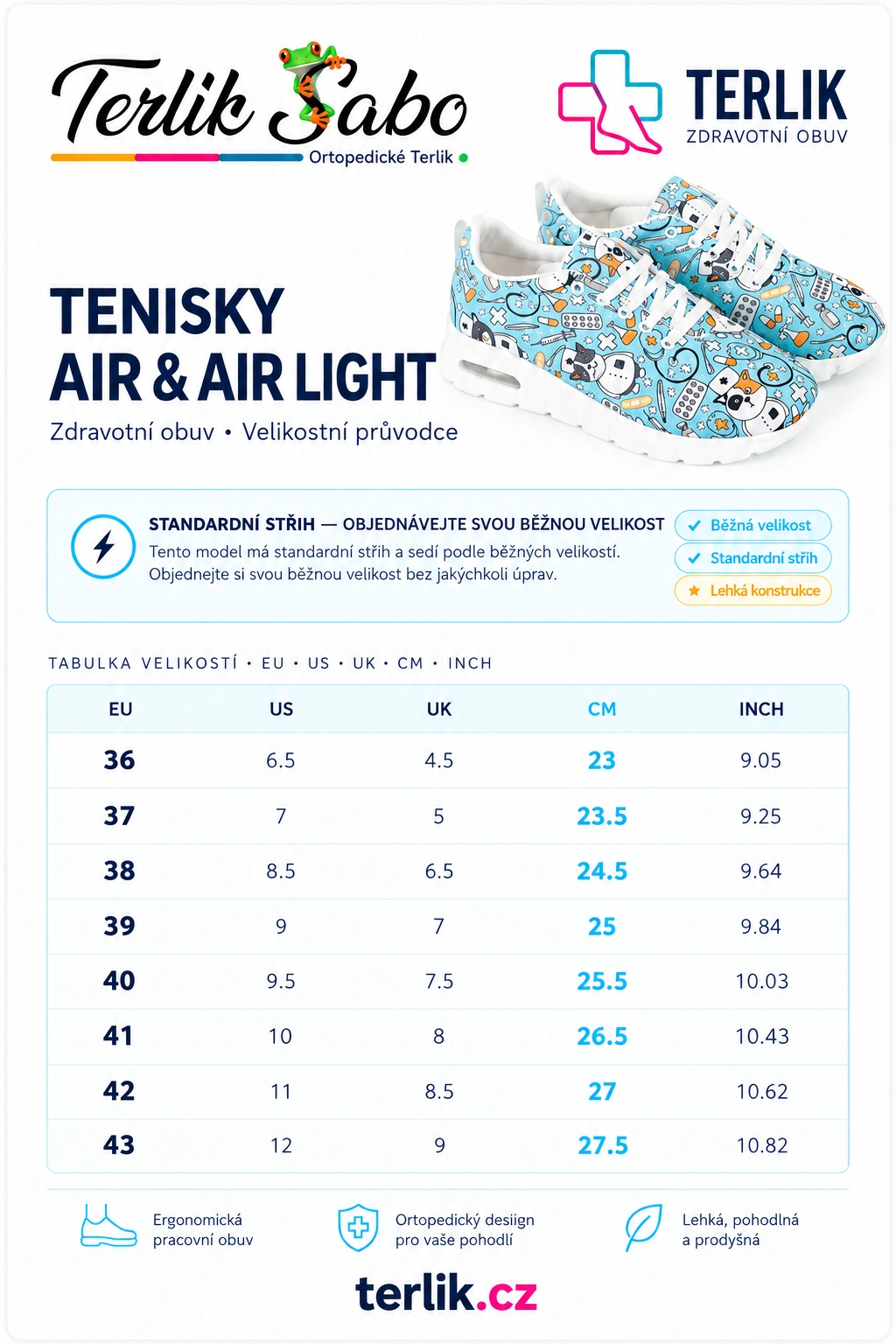 terlik korková, farebné a zdravotná obuv – tenisky- CZ